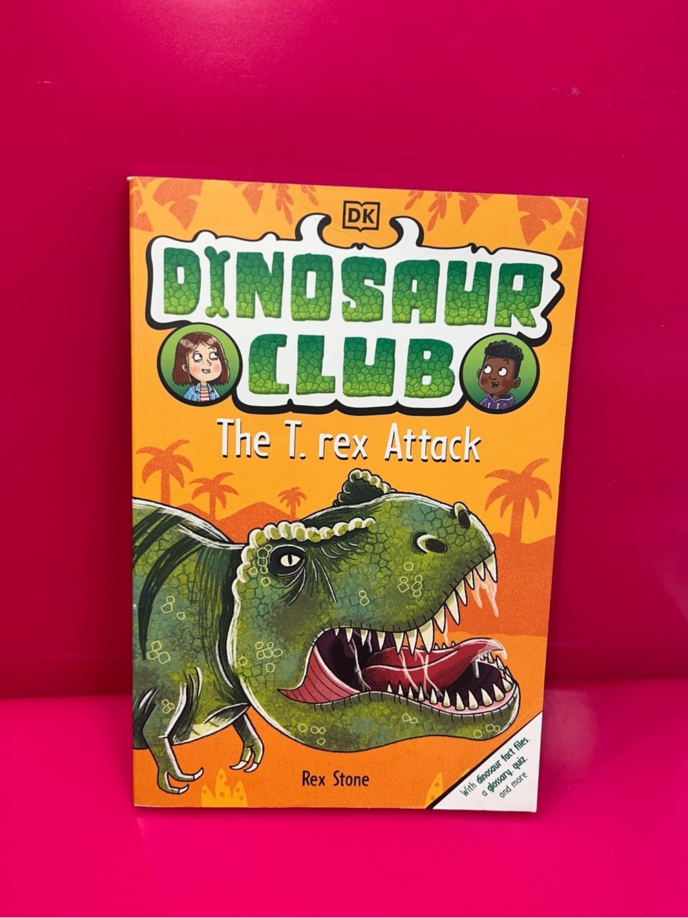 Dinosaur Club: The T. rex Attack - Orange & Green Kids Book